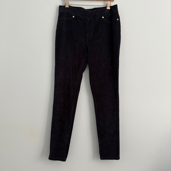 MICHAEL KORS Stretch Corduroy Pull-On Legging Size L - Picture 1 of 10